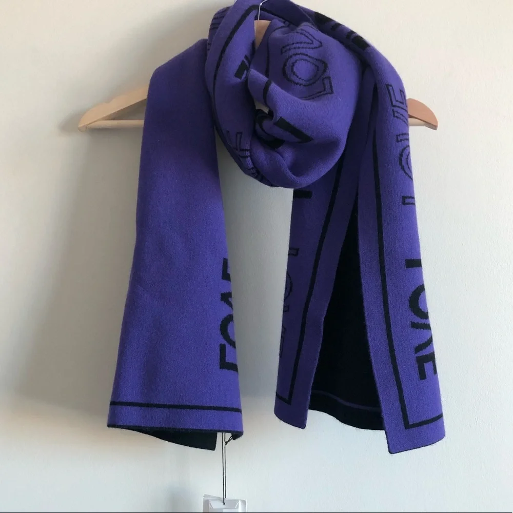 SANDRO Love Wool Blended Scarf